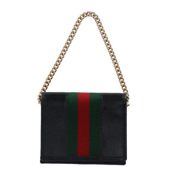 Gucci Raja Chain Tiger Wallet Line Sherry - Picture 1 of 7